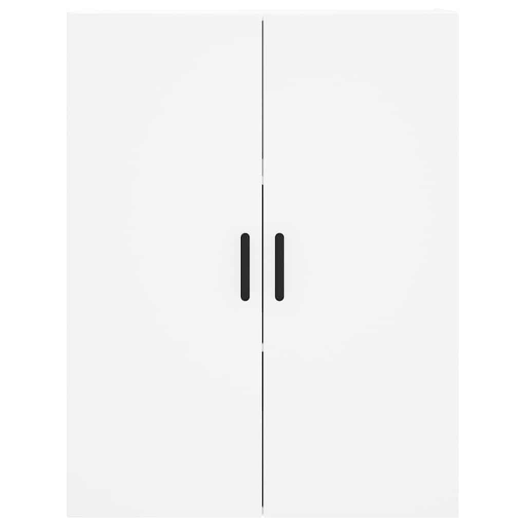 Highboard White 69.5x34x180 cm Engineered Wood