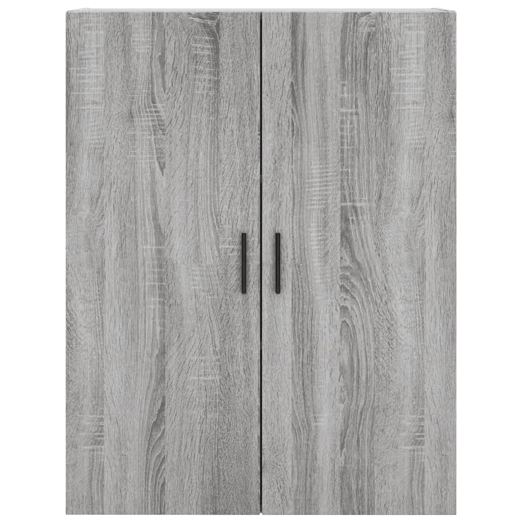 Highboard Grey Sonoma 69,5x34x180 cm Engineered Wood