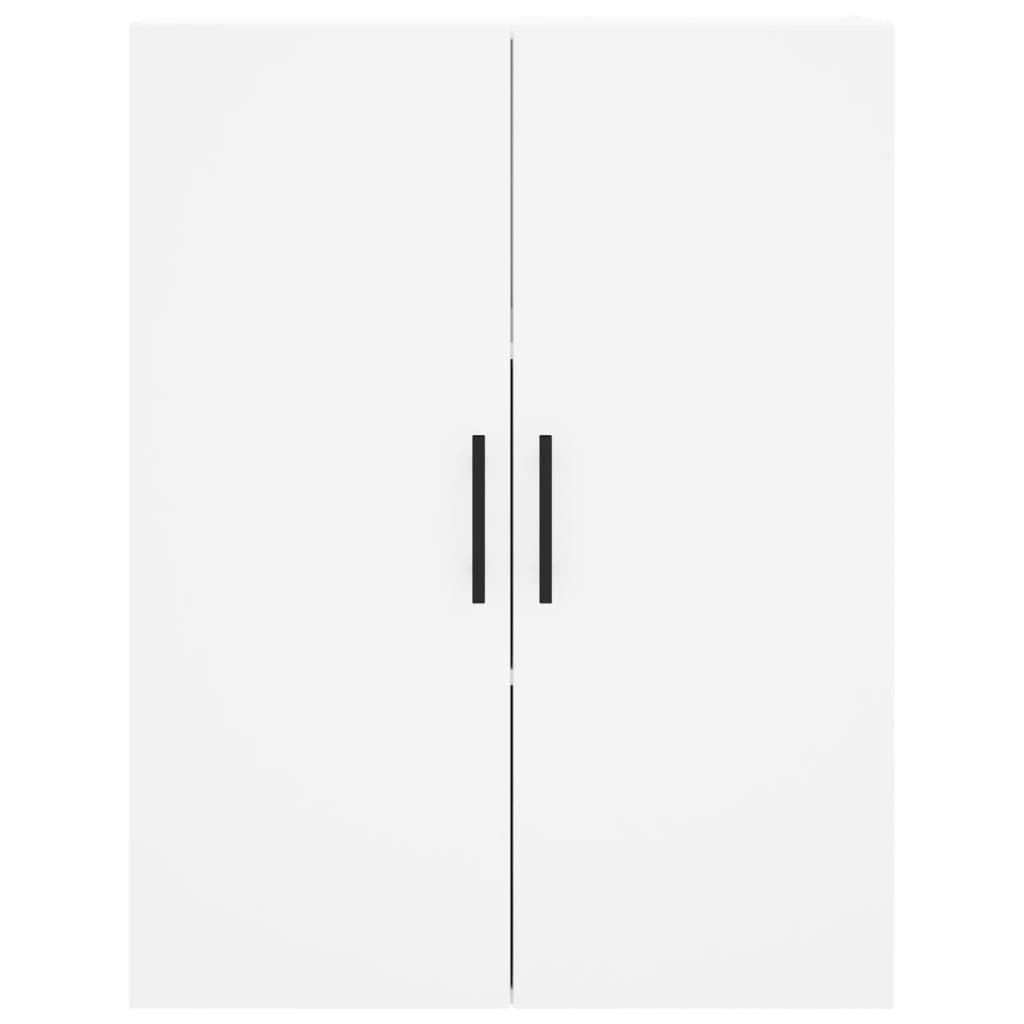 Highboard White 69,5x34x180 cm Engineered Wood