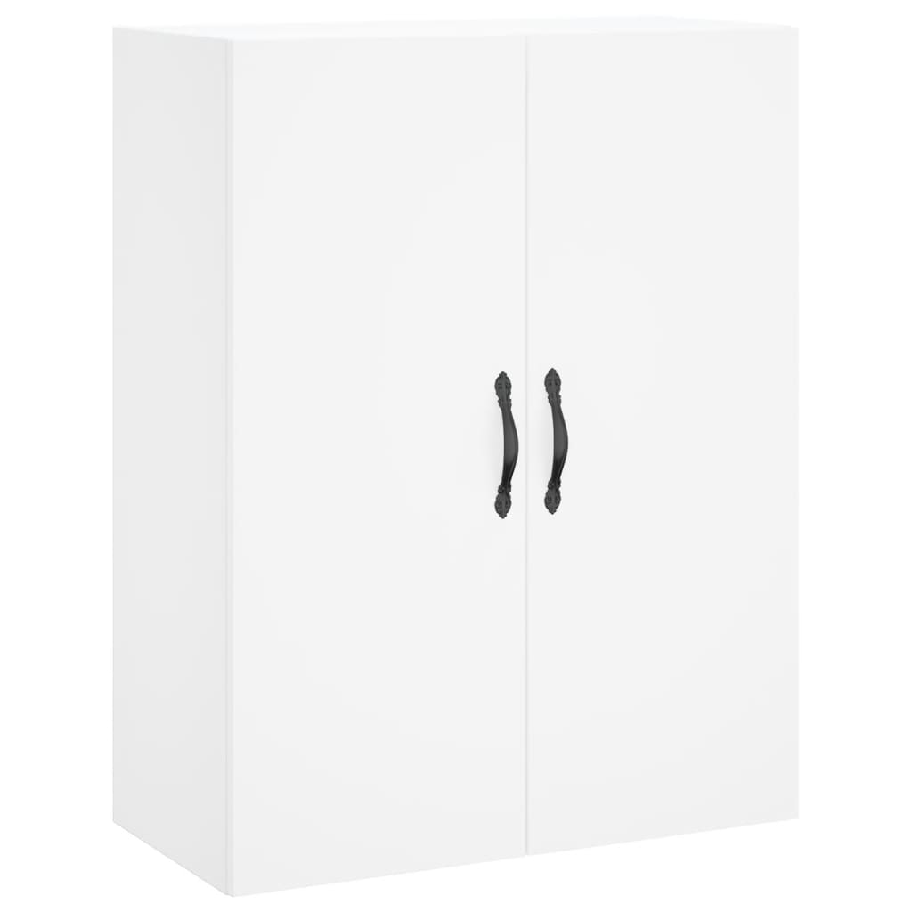 Highboard White 69,5x34x180 cm Engineered Wood