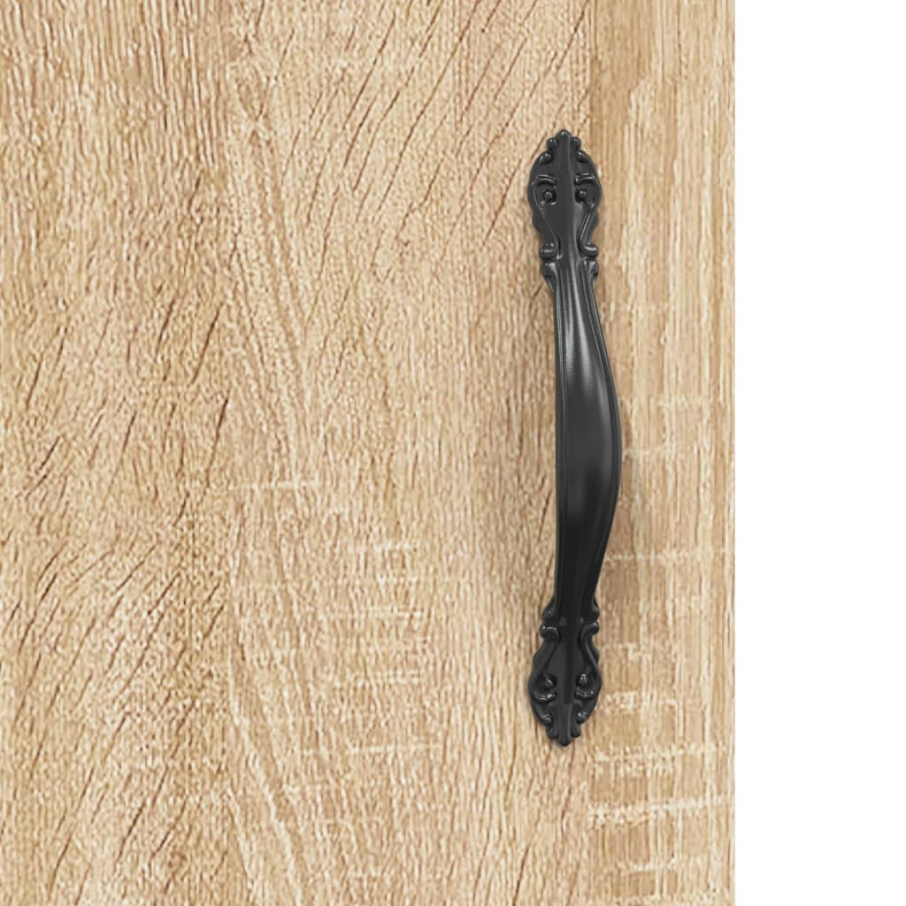 Highboard Sonoma Oak 69,5x34x180 cm Engineered Wood