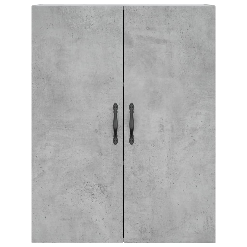 Highboard Concrete Grey 69,5x34x180 cm Engineered Wood
