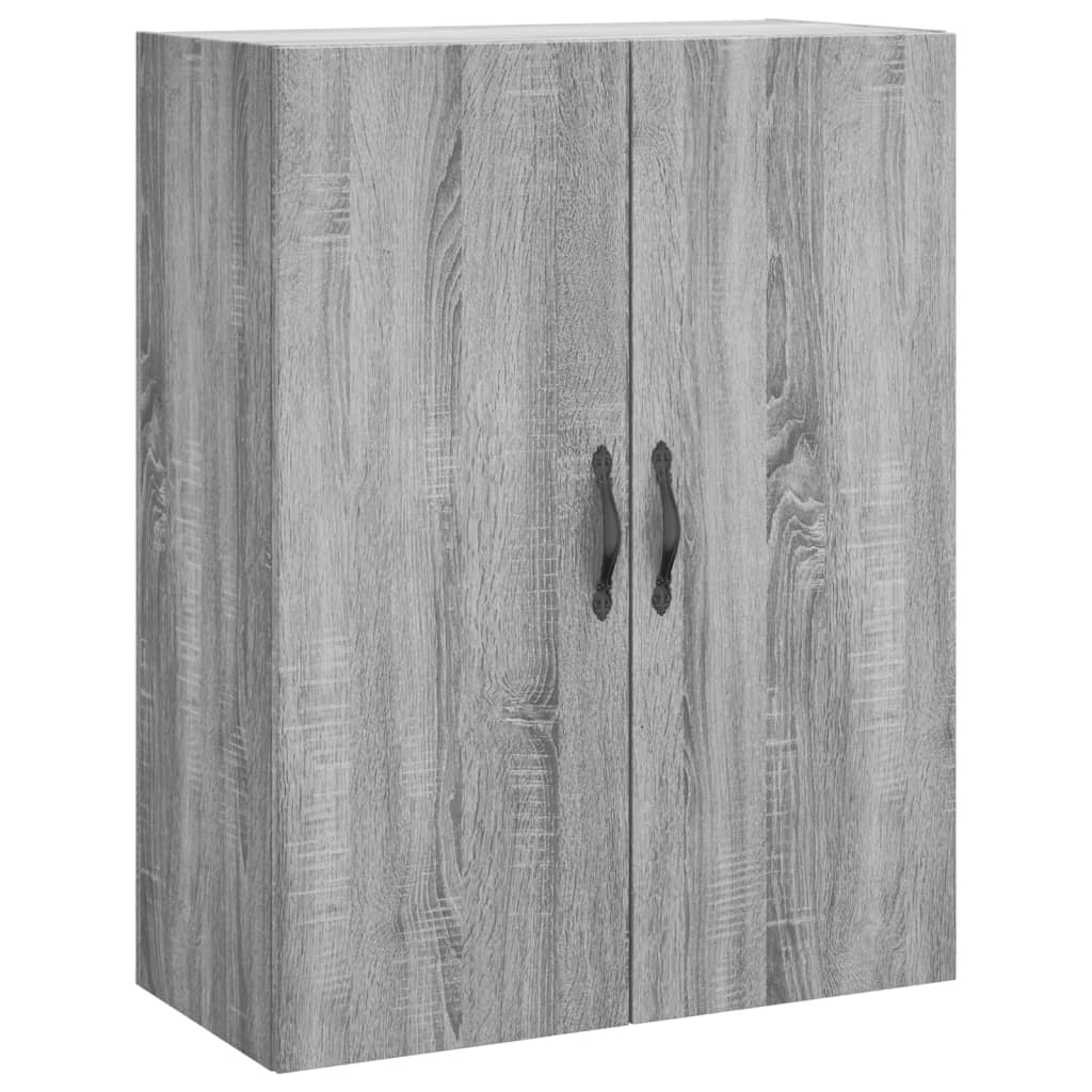 Highboard Grey Sonoma 69,5x34x180 cm Engineered Wood