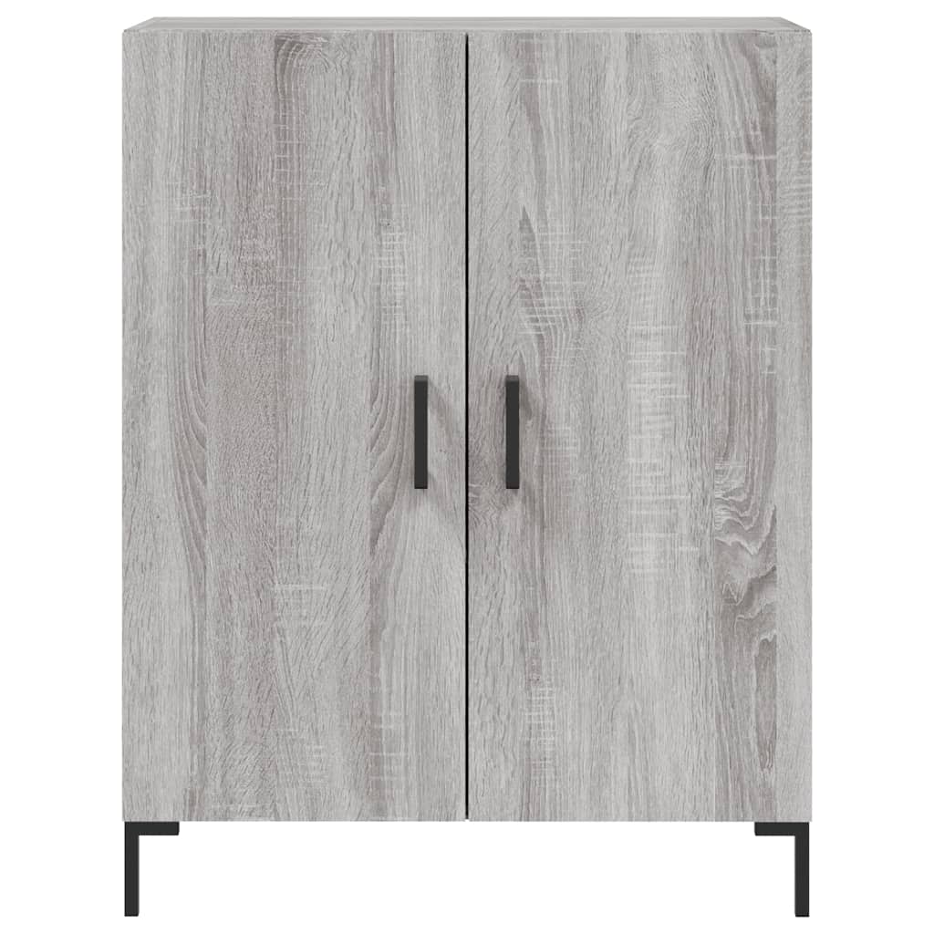 vidaXL Highboard Grey Sonoma 69.5x34x180 cm Engineered Wood