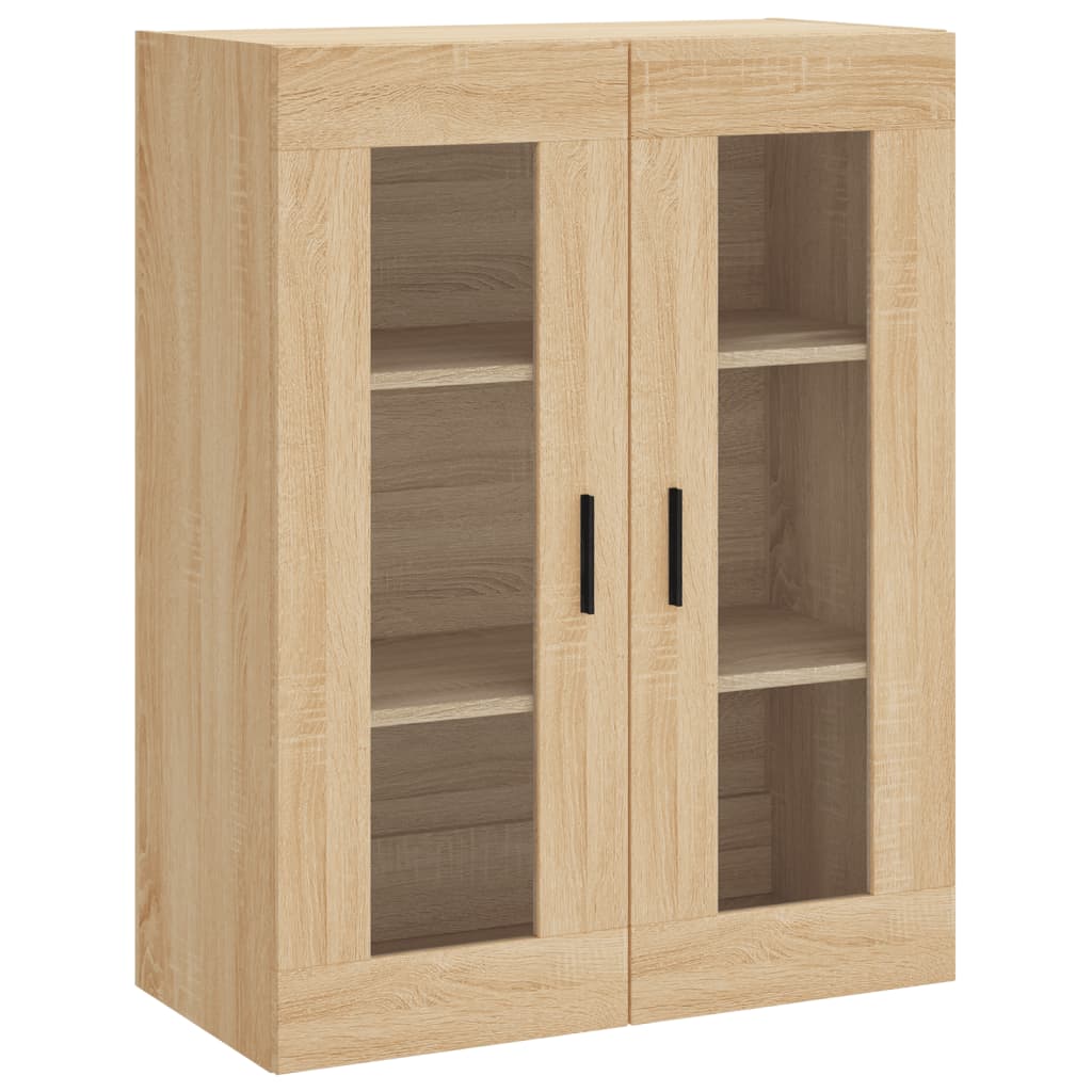 vidaXL Highboard Sonoma Oak 69.5x34x180 cm Engineered Wood