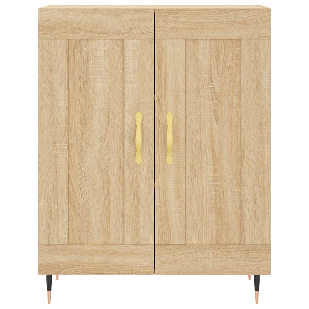 Highboard Sonoma Oak 69,5x34x180 cm Engineered Wood