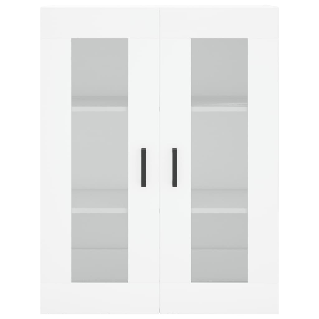 Highboard White 69,5x34x180 cm Engineered Wood