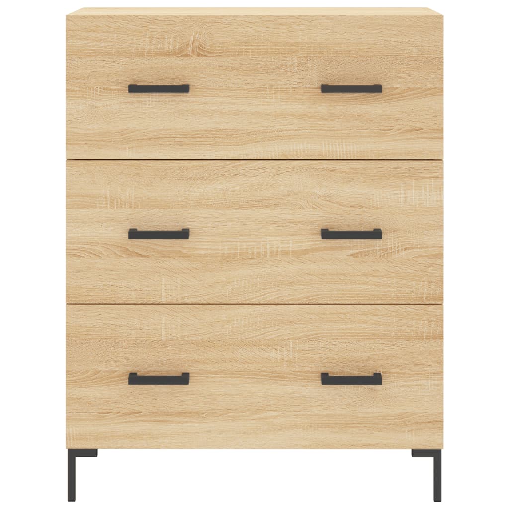 Highboard Sonoma Oak 69,5x34x180 cm Engineered Wood