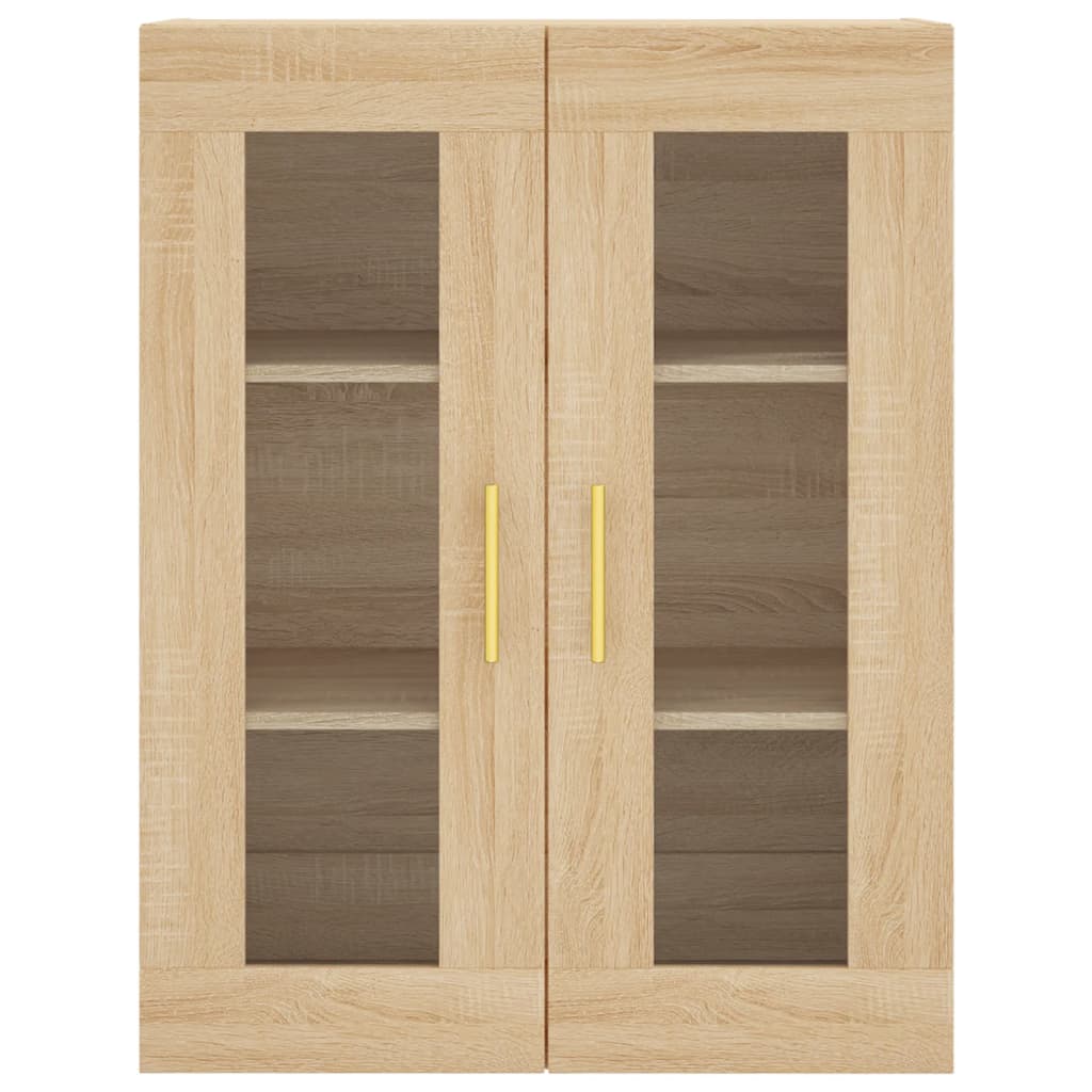 Highboard Sonoma Oak 69,5x34x180 cm Engineered Wood