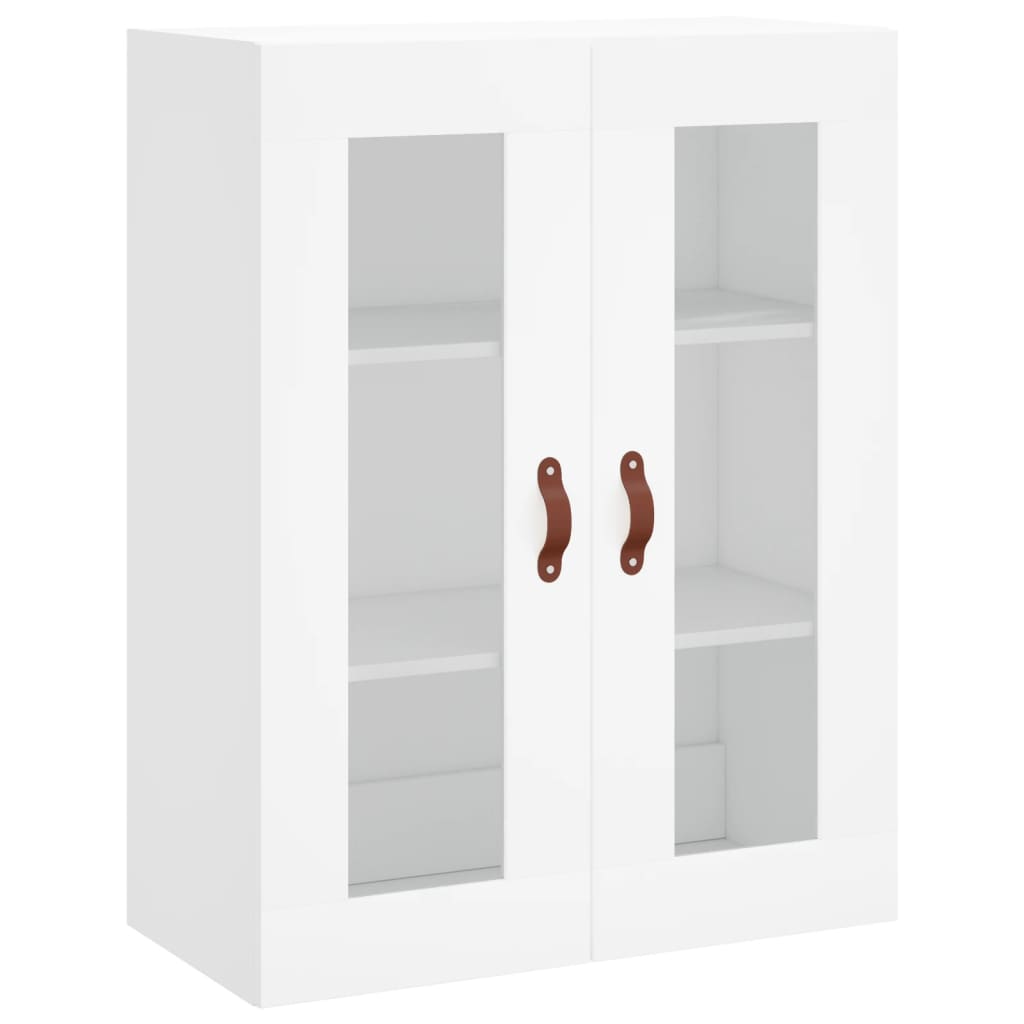 Highboard White 69,5x34x180 cm Engineered Wood