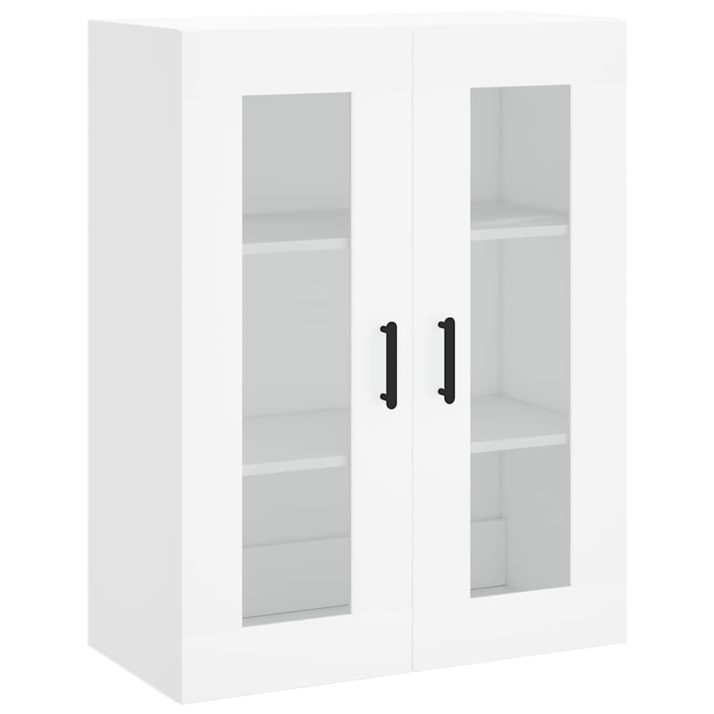 Highboard White 69,5x34x180 cm Engineered Wood