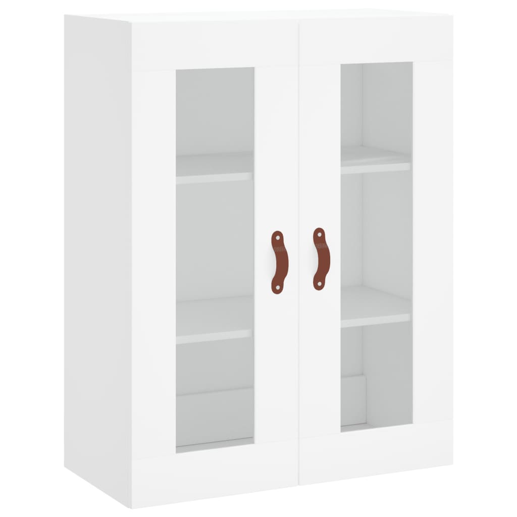 Highboard White 69,5x34x180 cm Engineered Wood