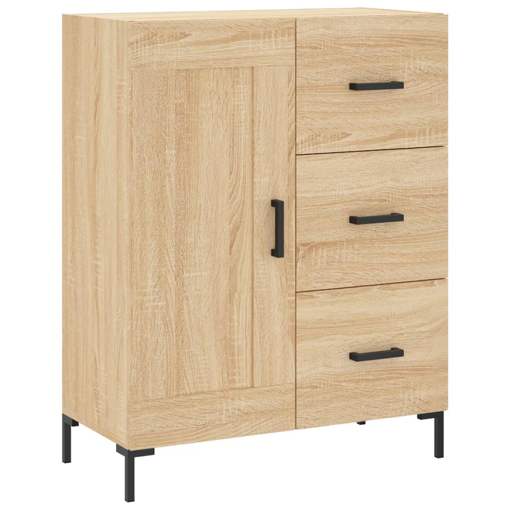 Highboard Sonoma Oak 69,5x34x180 cm Engineered Wood