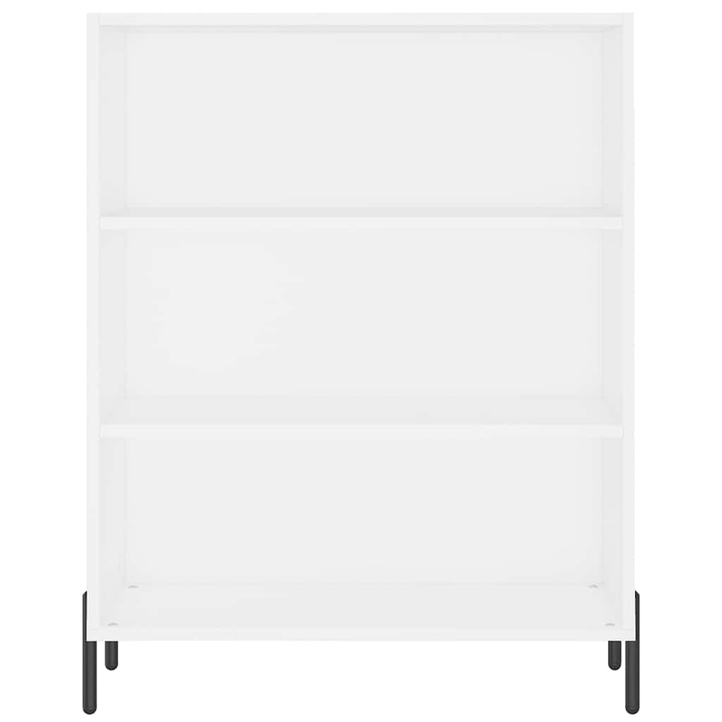 Highboard White 69.5x34x180 cm Engineered Wood