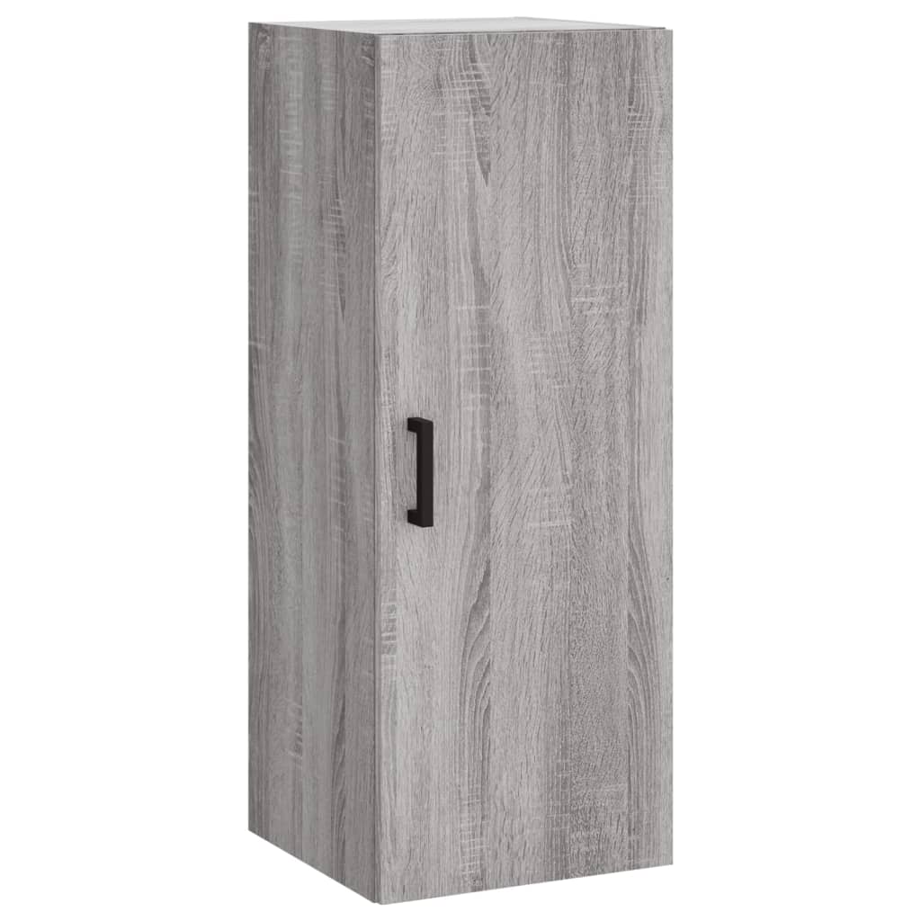 Highboard Grey Sonoma 34,5x34x180 cm Engineered Wood