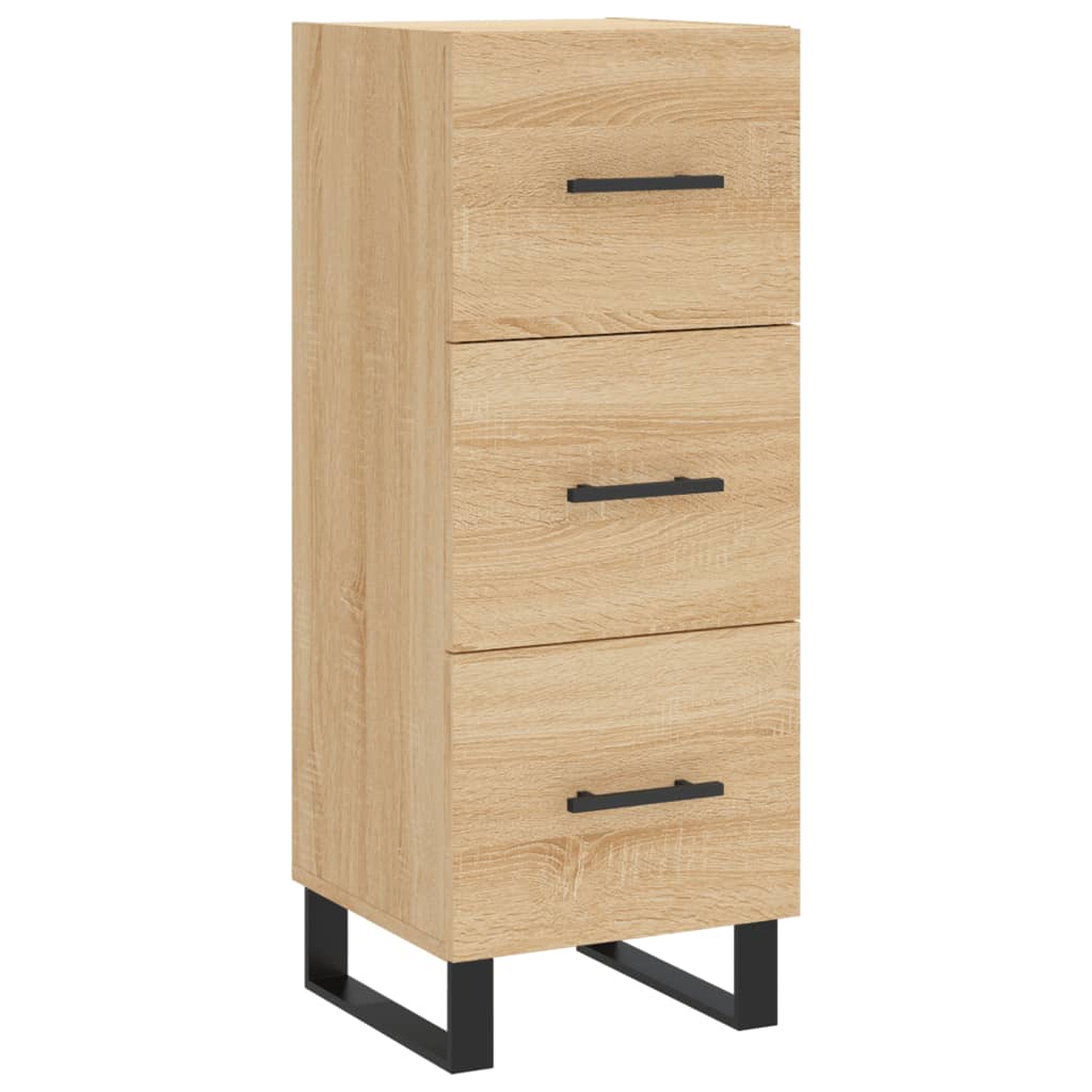 Highboard Sonoma Oak 34,5x34x180 cm Engineered Wood