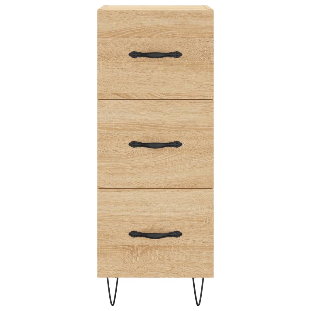 Highboard Sonoma Oak 34,5x34x180 cm Engineered Wood