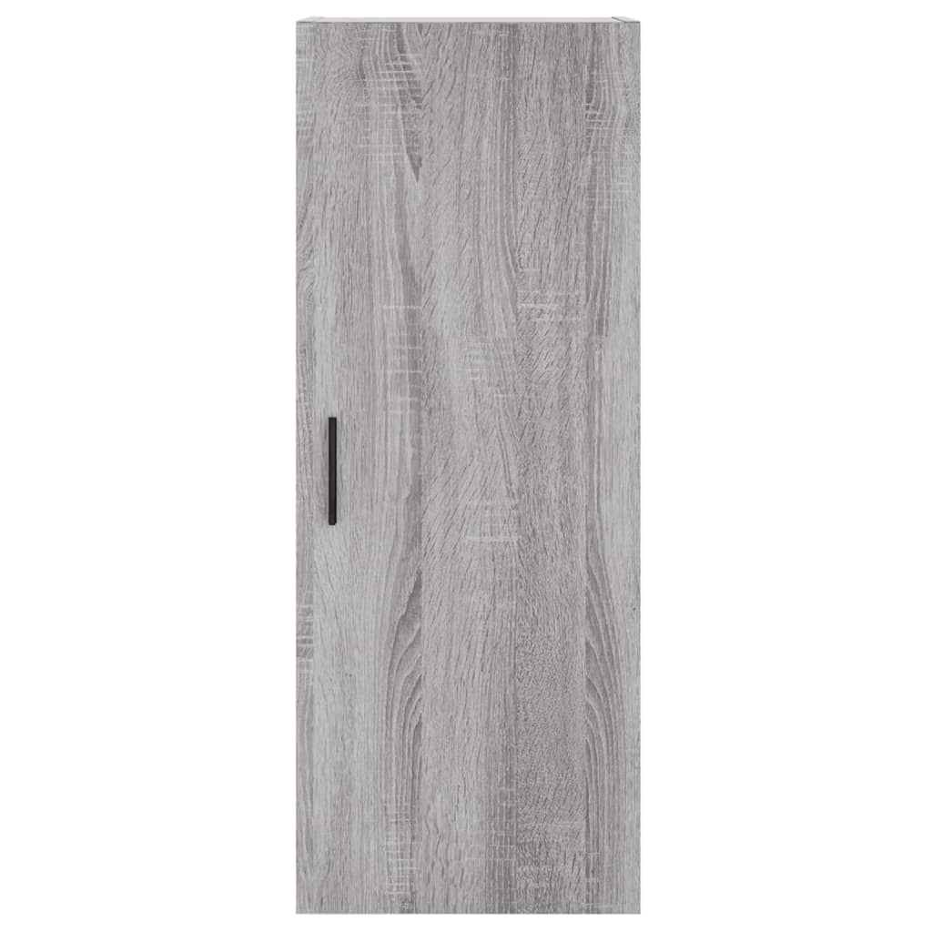 Highboard Grey Sonoma 34,5x34x180 cm Engineered Wood