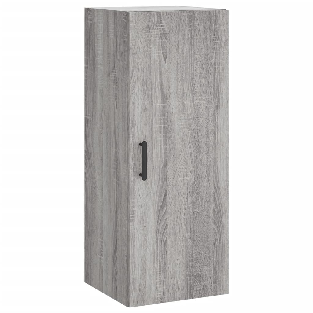 Highboard Grey Sonoma 34,5x34x180 cm Engineered Wood