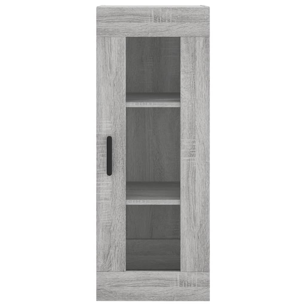 Highboard Grey Sonoma 34,5x34x180 cm Engineered Wood