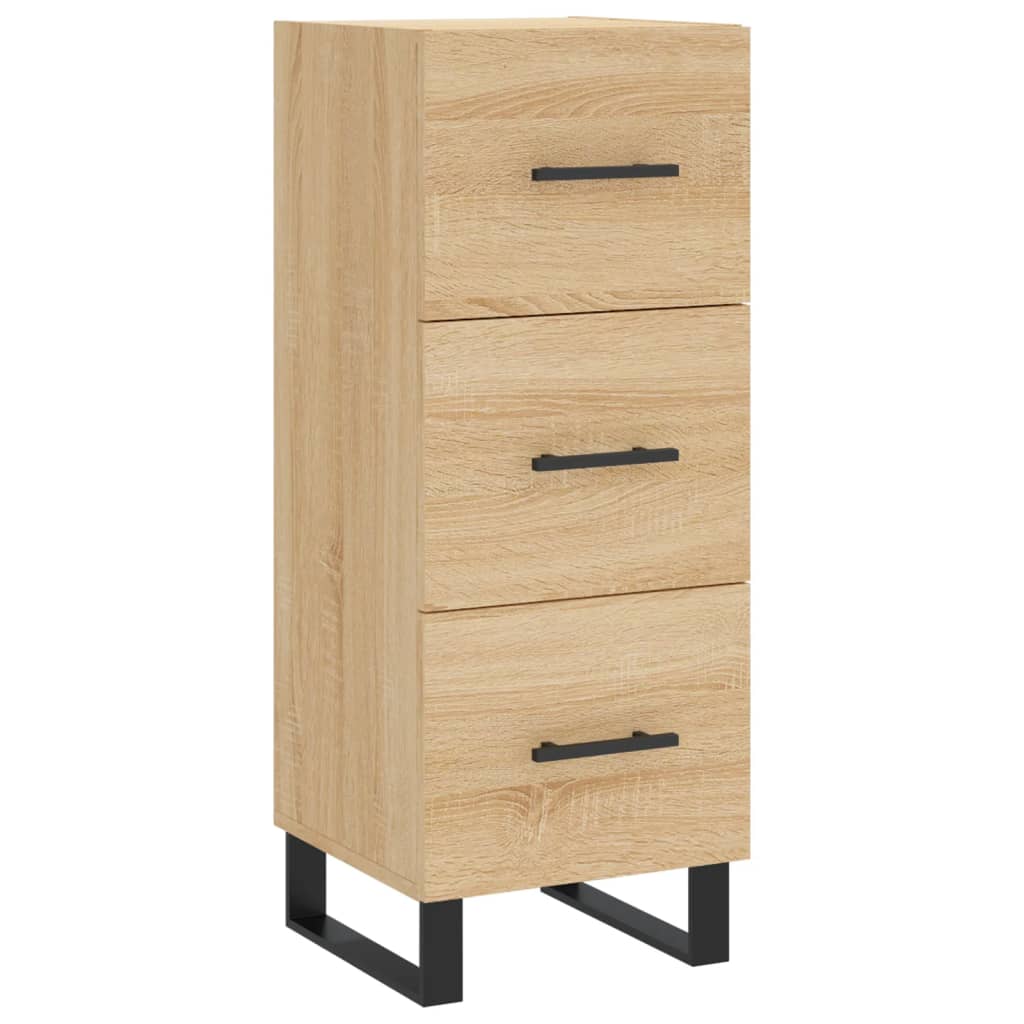 Highboard Sonoma Oak 34,5x34x180 cm Engineered Wood