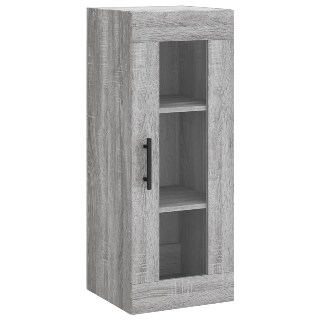 Highboard Grey Sonoma 34,5x34x180 cm Engineered Wood