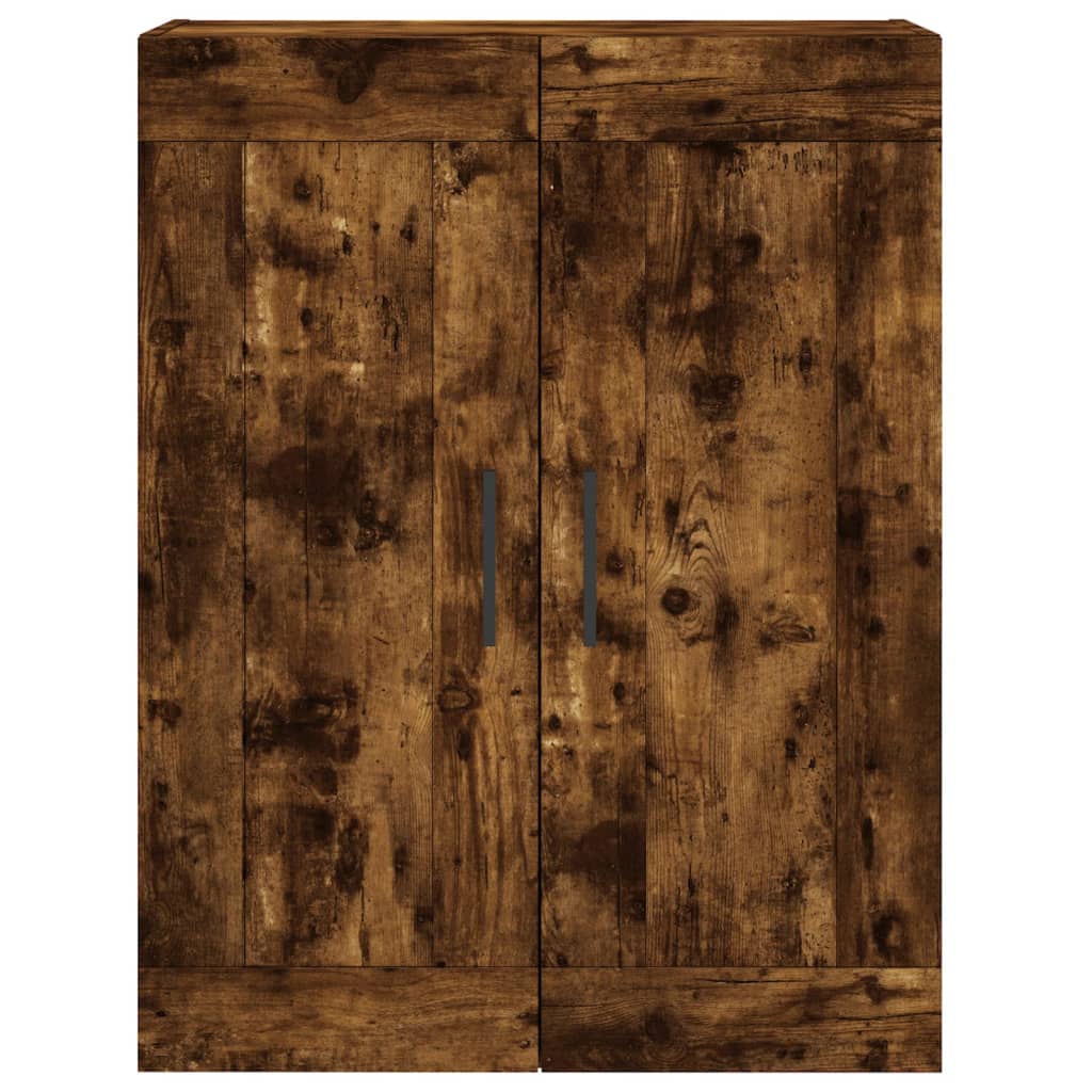 Highboard Smoked Oak 69,5x34x180 cm Engineered Wood