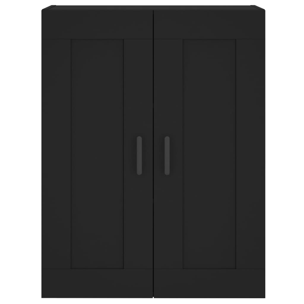 vidaXL Highboard Black 69.5x34x180 cm Engineered Wood