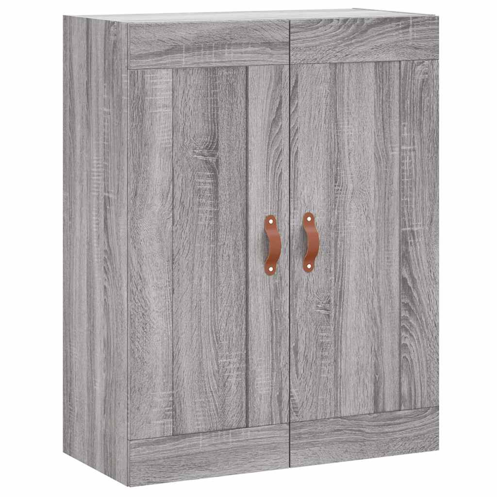 Highboard Grey Sonoma 69,5x34x180 cm Engineered Wood