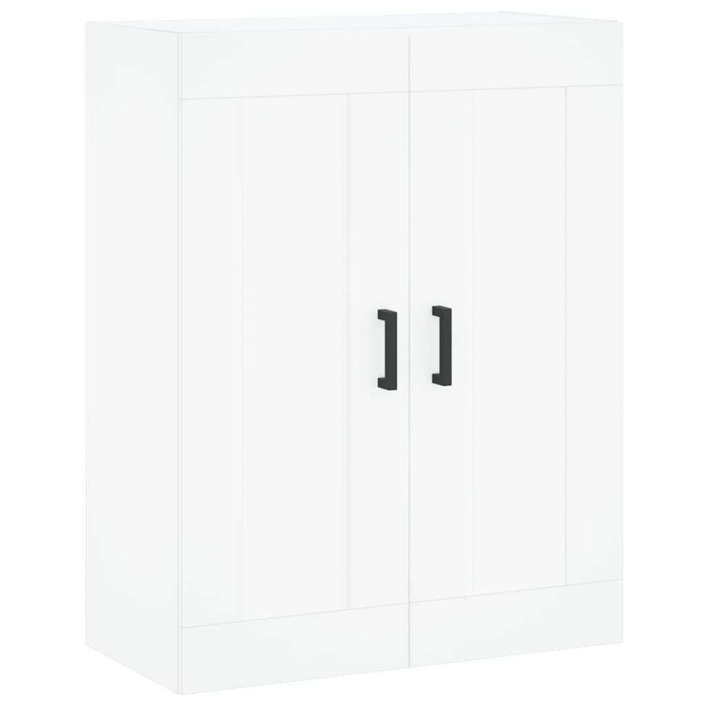 Highboard White 69,5x34x180 cm Engineered Wood