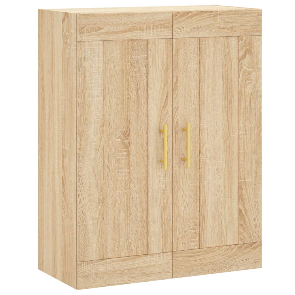 Highboard Sonoma Oak 69.5x34x180 cm Engineered Wood