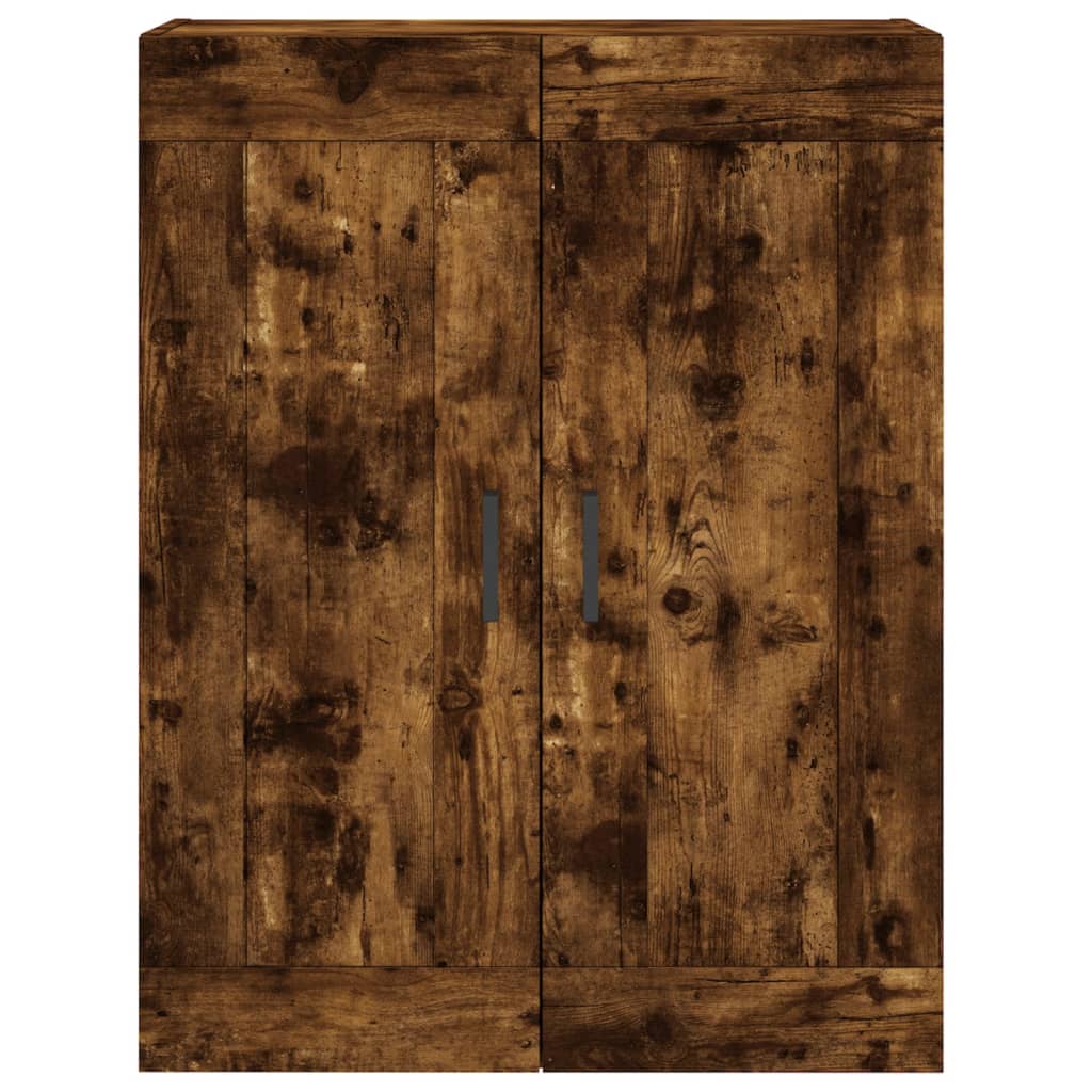 Highboard Smoked Oak 69,5x34x180 cm Engineered Wood