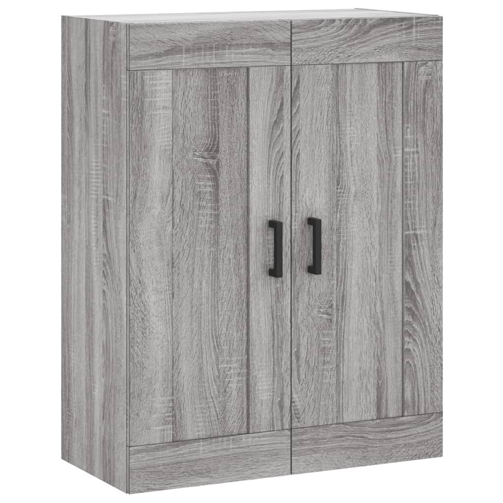 Highboard Grey Sonoma 69,5x34x180 cm Engineered Wood