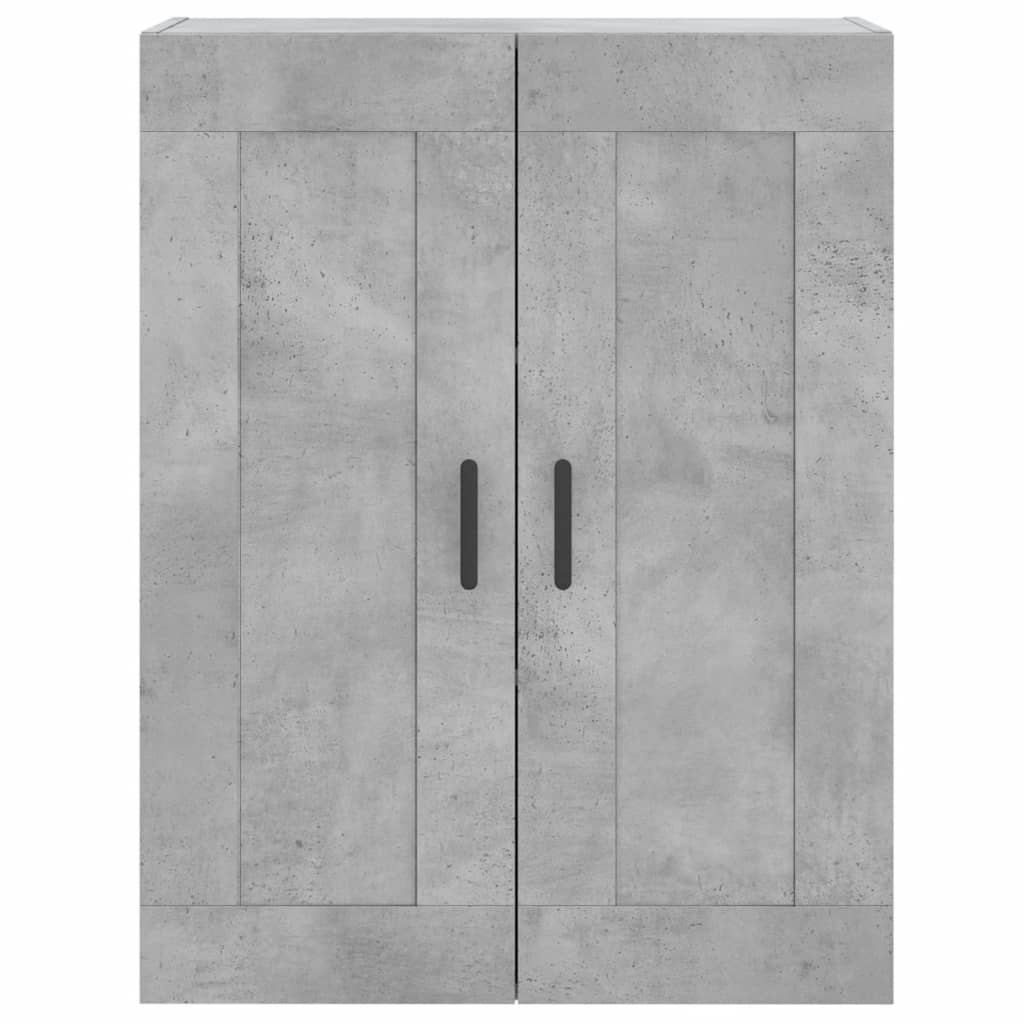 vidaXL Highboard Concrete Grey 69.5x34x180 cm Engineered Wood