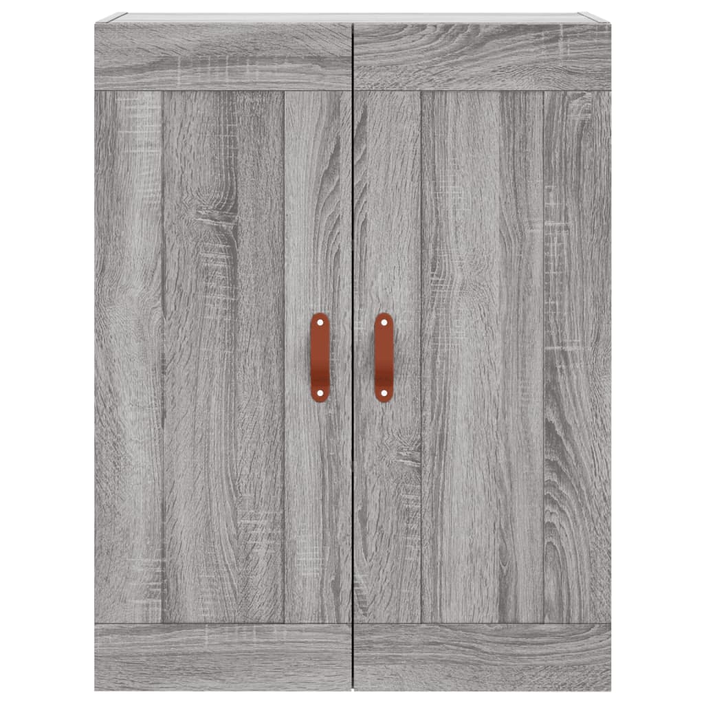 Highboard Grey Sonoma 69,5x34x180 cm Engineered Wood