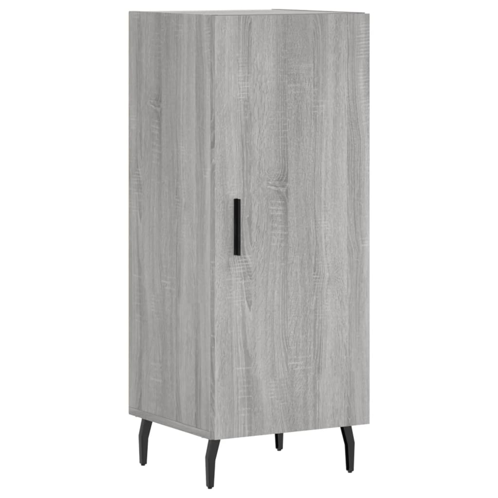 Highboard Grey Sonoma 34,5x34x180 cm Engineered Wood