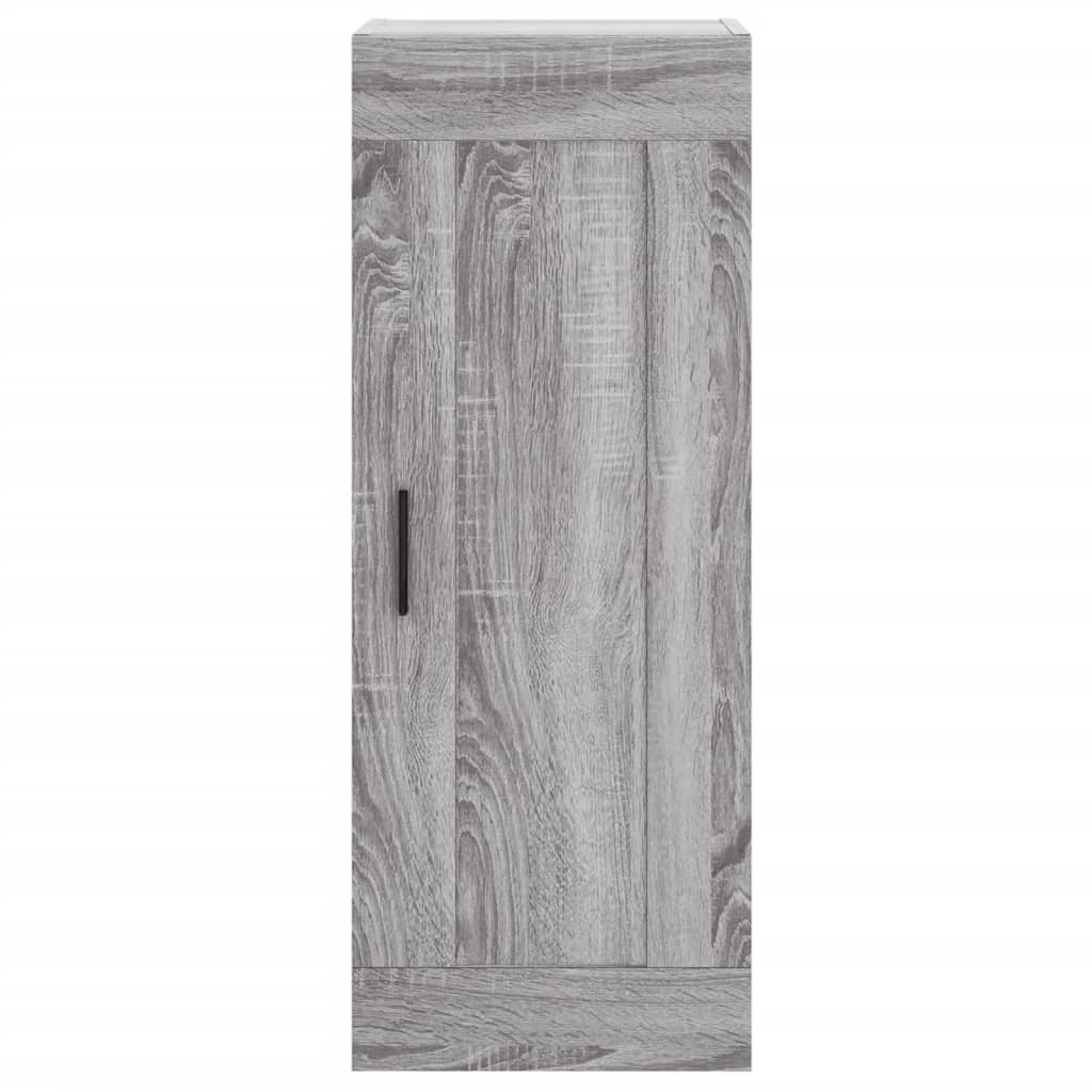 Highboard Grey Sonoma 34,5x34x180 cm Engineered Wood