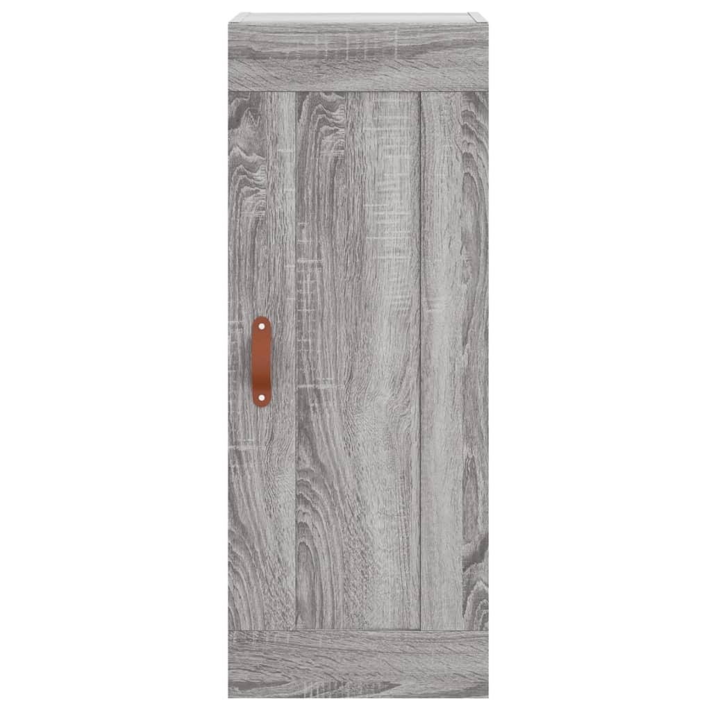 Highboard Grey Sonoma 34,5x34x180 cm Engineered Wood