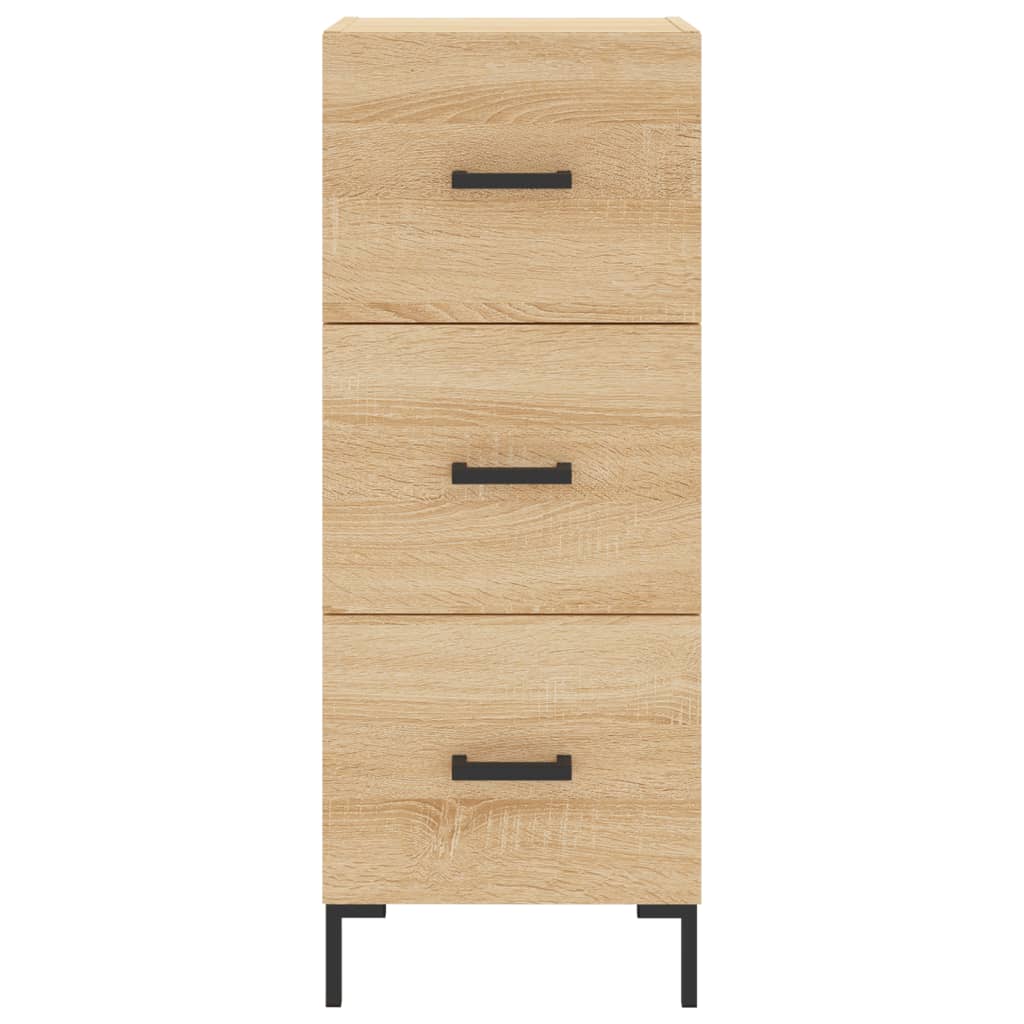 Highboard Sonoma Oak 34,5x34x180 cm Engineered Wood