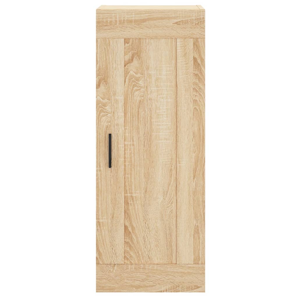 vidaXL Highboard Sonoma Oak 34.5x34x180 cm Engineered Wood
