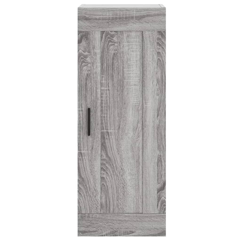 Highboard Grey Sonoma 34,5x34x180 cm Engineered Wood
