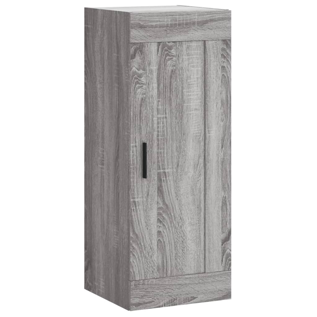 Highboard Grey Sonoma 34,5x34x180 cm Engineered Wood
