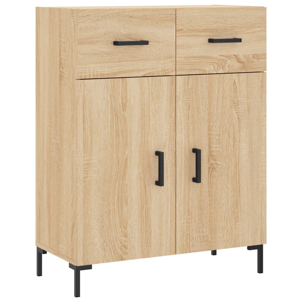 Highboard Sonoma Oak 69,5x34x180 cm Engineered Wood