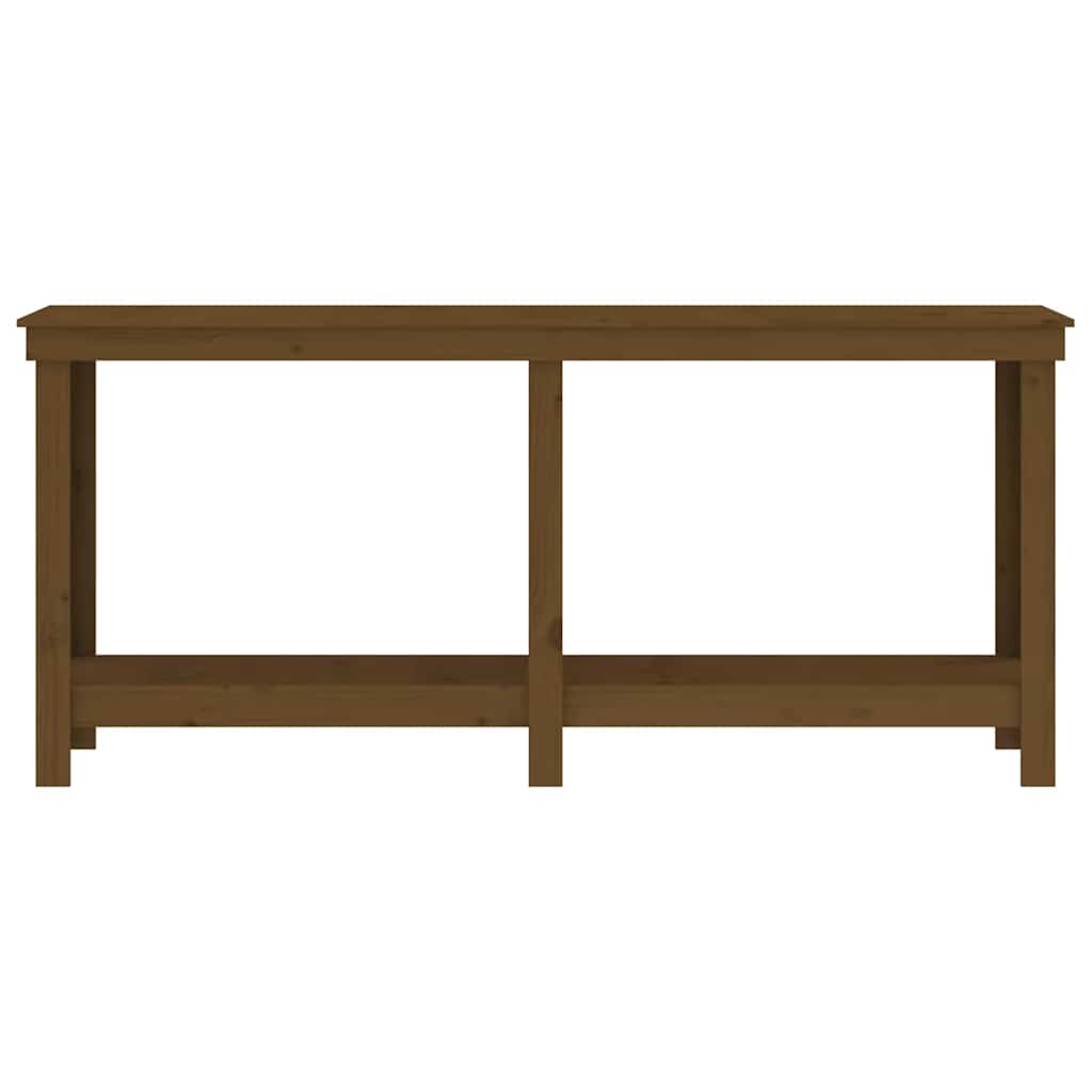 Work Bench Honey Brown 180x50x80 cm Solid Wood Pine