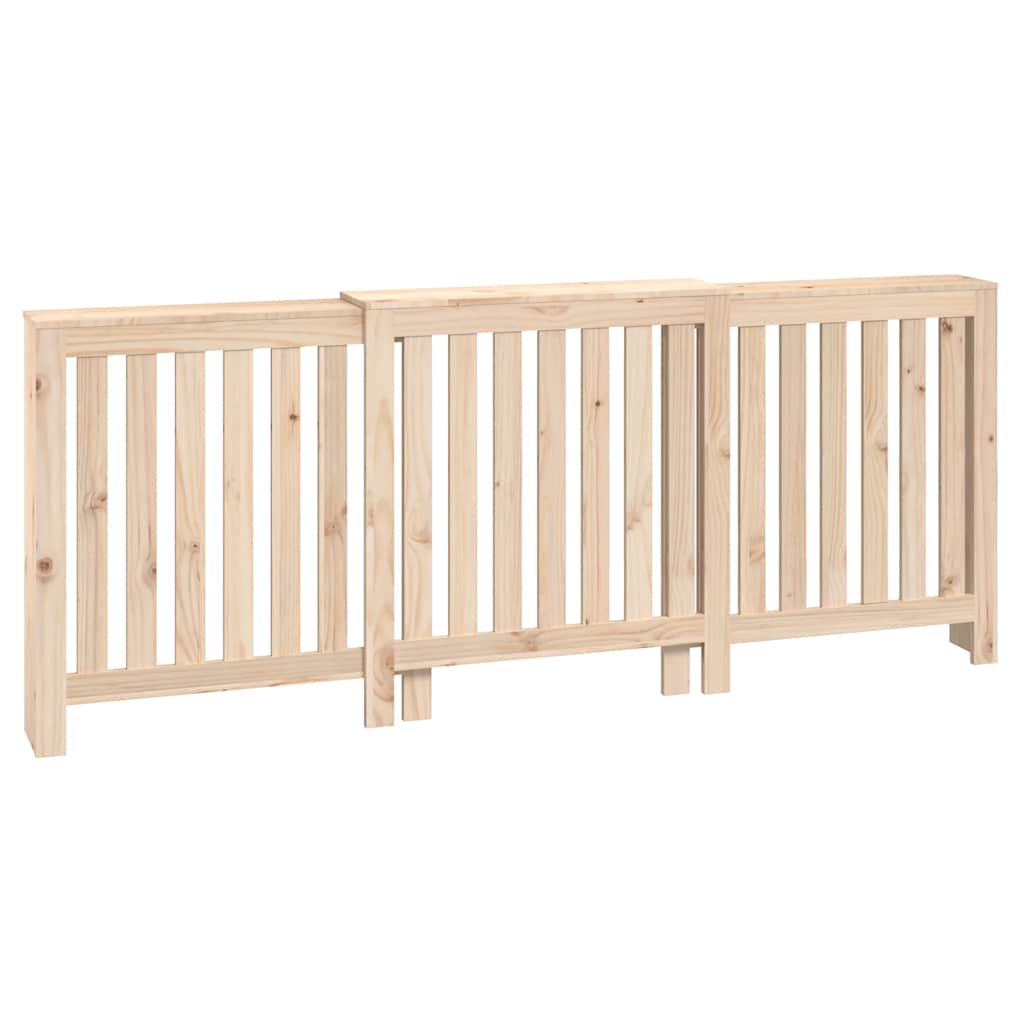 Radiator Cover 210x21x85 cm Solid Wood Pine