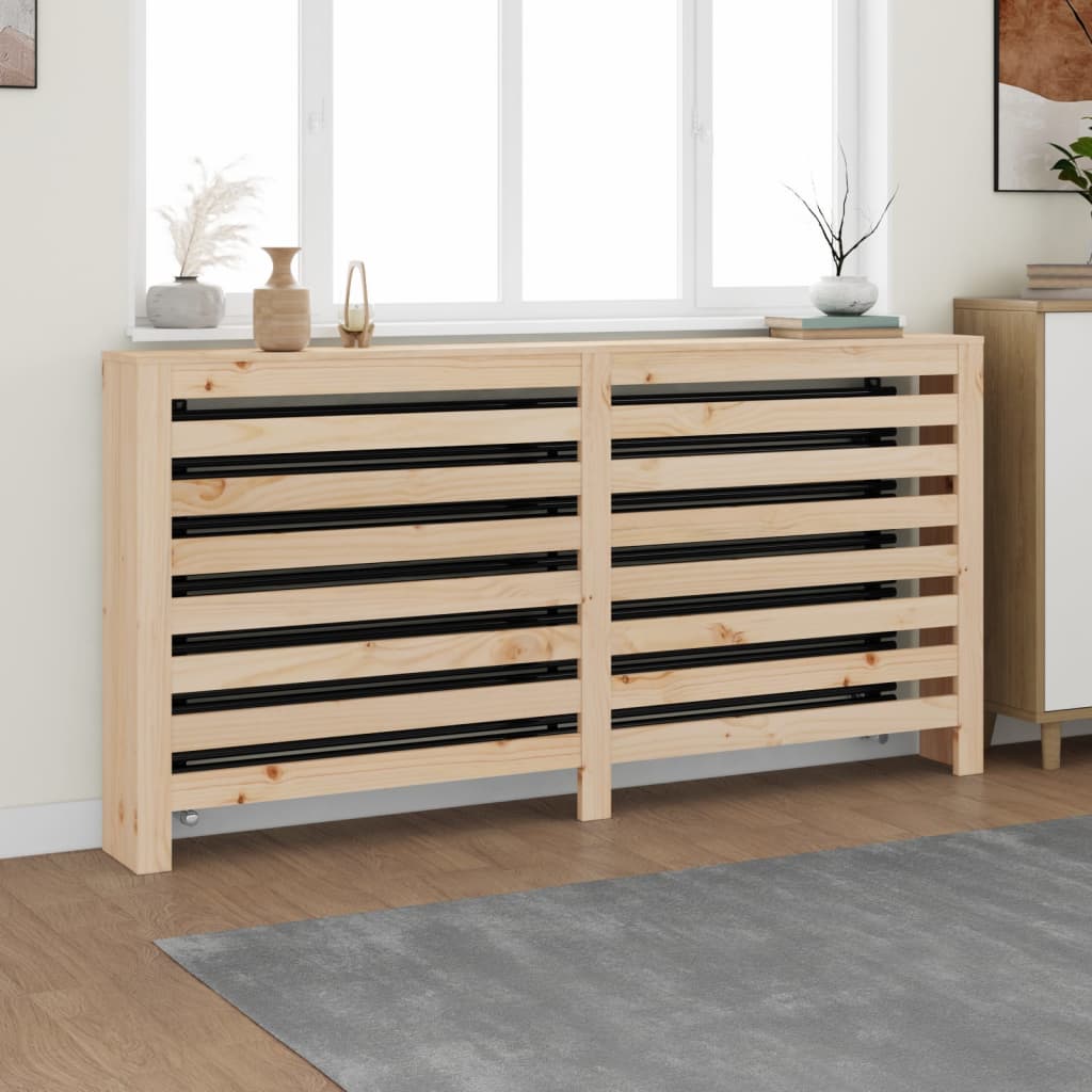 Radiator Cover 169x19x84 cm Solid Wood Pine