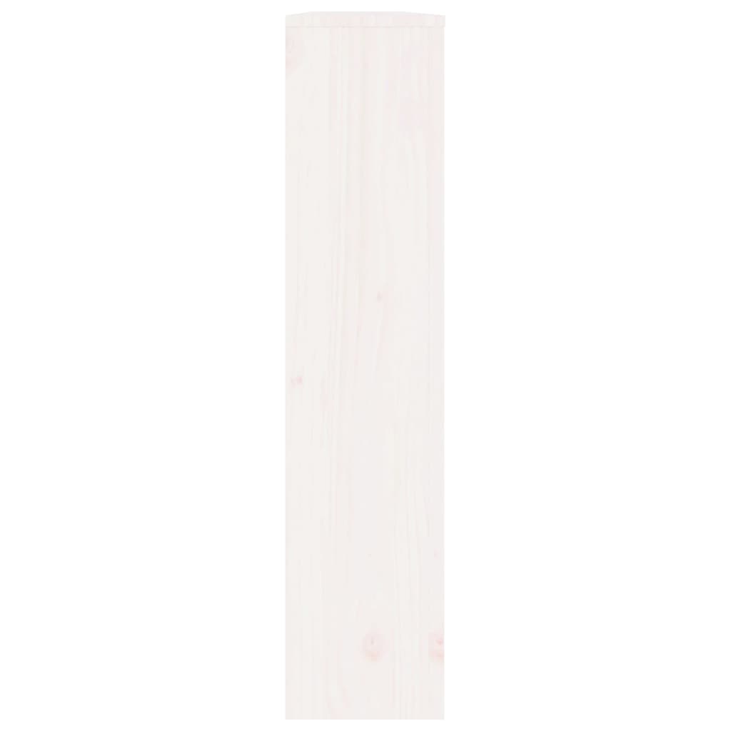 Radiator Cover White 169x19x84 cm Solid Wood Pine