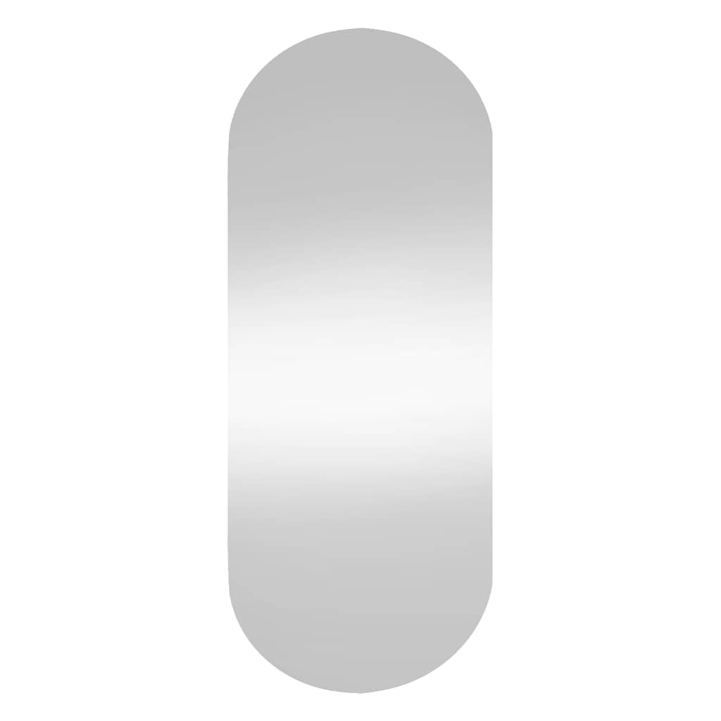 Wall Mirror 35x80 cm Glass Oval