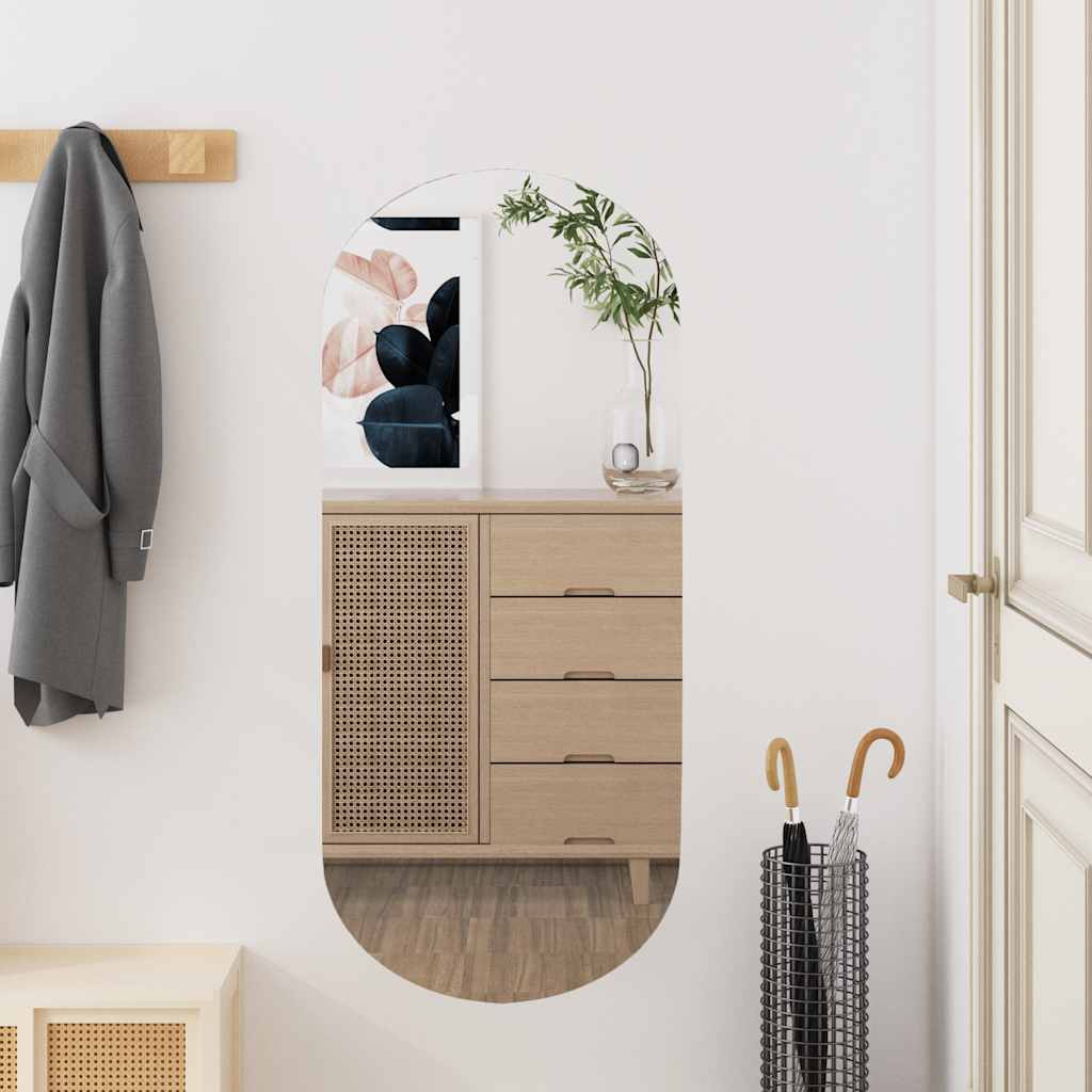 Wall Mirror | Transparent | Glass | 35 x 80 cm | Wall mounting