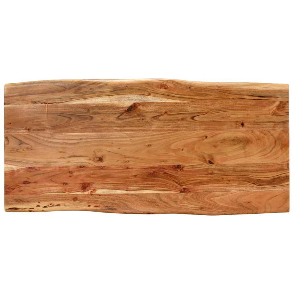 Dining Table 110x50x76 cm Solid Wood Acacia